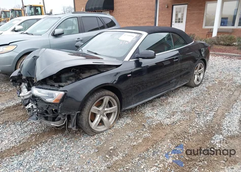 2016 Audi A5 2.0T Premium from USA, damaged, VIN WAUM2AFH1GN002932